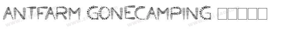 AntFarm GoneCamping字体转换